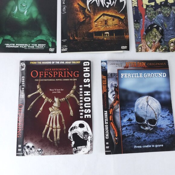 Horror DVD Lot 10 Movies Quarantine Psych 9 Offspring Fangoria Zombies Thriller - Picture 4 of 13